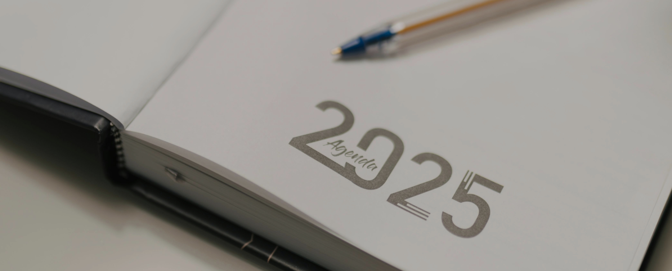 Imagem de uma agenda